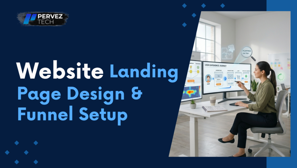 Landing Page Design & Funnel Setup