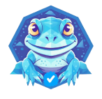 Blue Memecoin logo